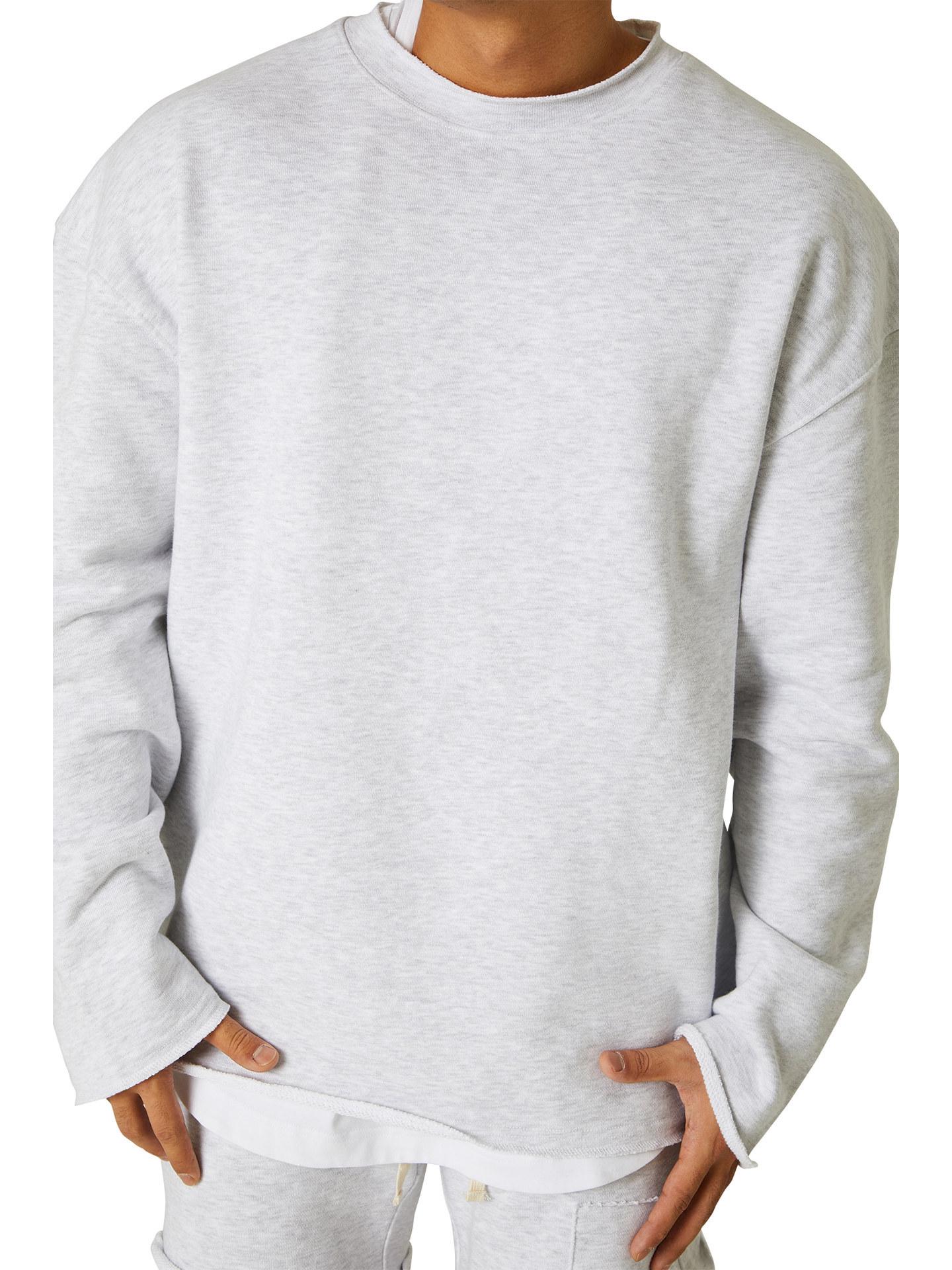 

Мужская спортивная толстовка с капюшоном: Свободный крой, Большой размер, для Весны/Осени - Идеально для Тренировок, Бега и Повседневной носки XXL