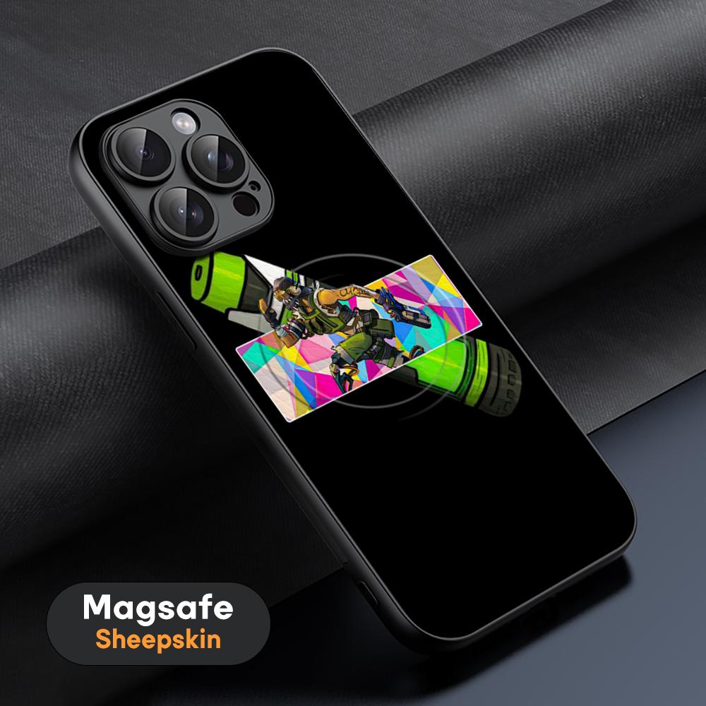 

Apex hot game poster pattern design Phone Case For iPhone 17 16 15 14 13 12 11 Plus Pro Max High-end Luxury Magsafe Sheepskin iPhone 12 Pro