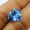 Natural Blue Sapphire Loose Gemstone Trillion Shape 5.70 Ct September Birthstone for Gem Collections
