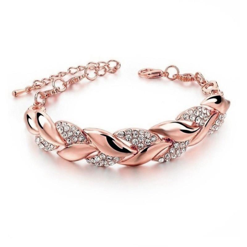 Leaf Fashionable Womens Bracelet Fashionable And Suitable For Party Occasions