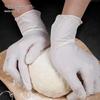 Thickened Waterproof Latex Rubber Disposable Gloves for Kitchen, Baking, Beauty, and Household Use with Elastic Band