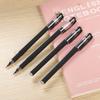 10pcs Gel Pens Set Black Refill Gel Pen Bullet Tip 0.5mm School Office Supplies Stationery Kawaii Accessories Student Stationery