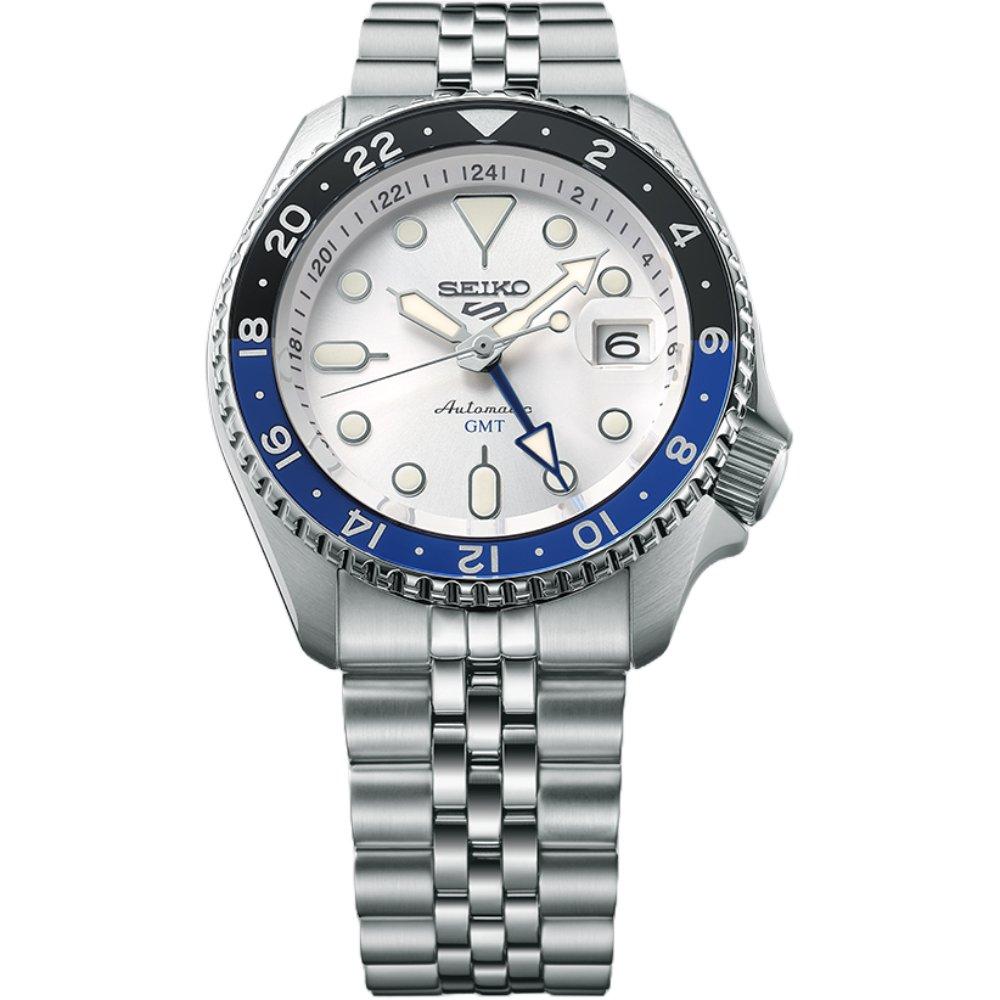 Seiko 5 Sports SSK033K1 SKX GMT White Dial Automatic Men's Watch