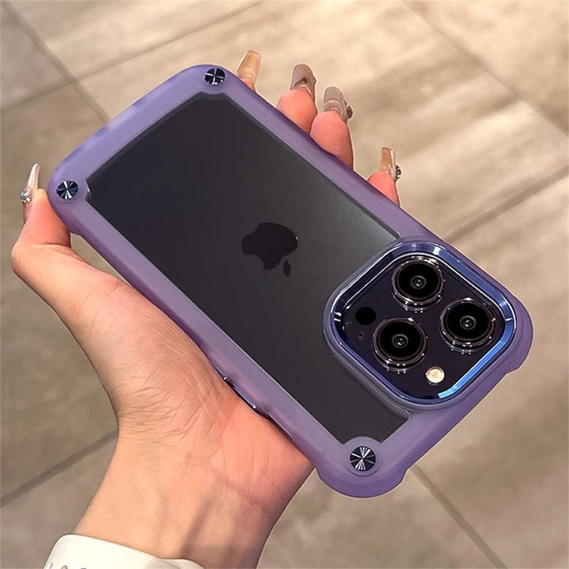 Luxury Rugged Heavy Duty Bumper Case For iPhone 15 14 12 11 13 Pro Max X XS XR 7 8 Plus SE Hybrid Shockproof Armor Clear Cover