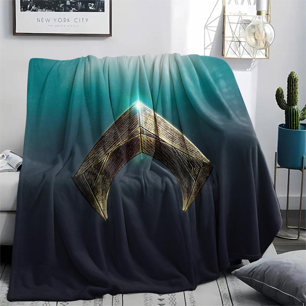 1 ks flanelová deka s potiskem mimozemšťanů a Země, Vysoká kvalita, Pohodlná pro všechna roční období, Domácí dekorace, Teplo a pohodlí, Perfektní jako vánoční dárky