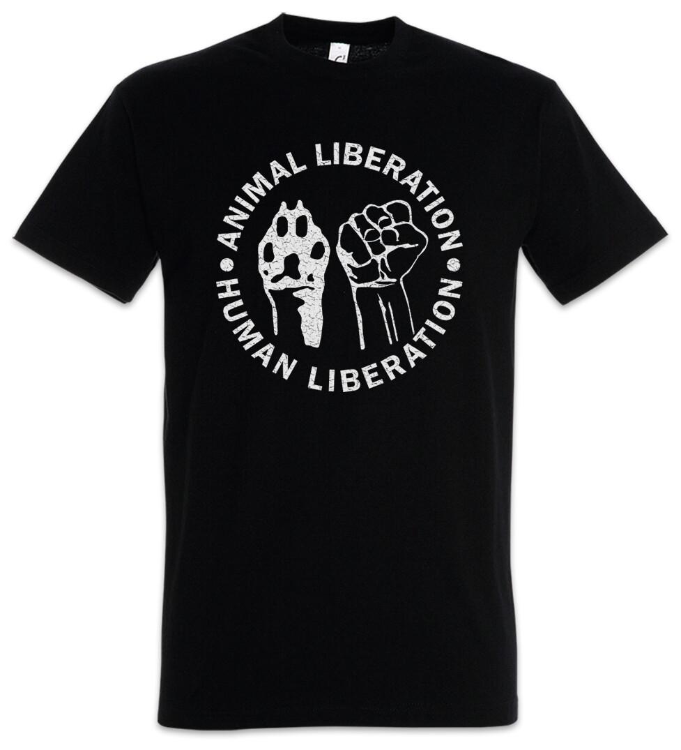 Animal Liberation T-Shirt Vegan Vegetarian protection of animals Animal Welfare L