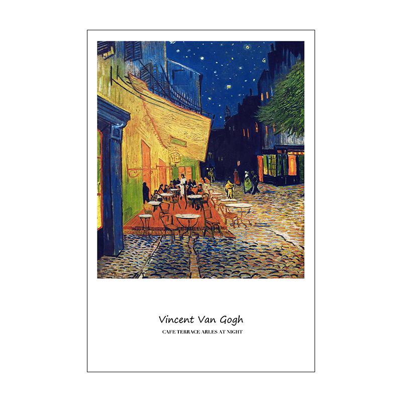 

Картина на холсте Ван Гога «Звездная ночь у реки Рона», постер, настенная печать, декоративная картина, современная гостиная, домашний декор, без рамы 20x30cm