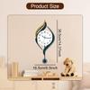 Analog Wall Clock with Arabic Numbers for Living Room, Suitable Study And Bathroom