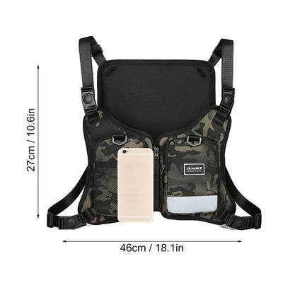 Gilet da pesca a mosca Gilet da pesca leggero e traspirante da esterno. Confezione petto