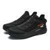 FILA Boa Comfortable Lightweight Fabric Shock Absorbing Durable Low Top Running Shoes Men sneakers Black A12M421803FBK