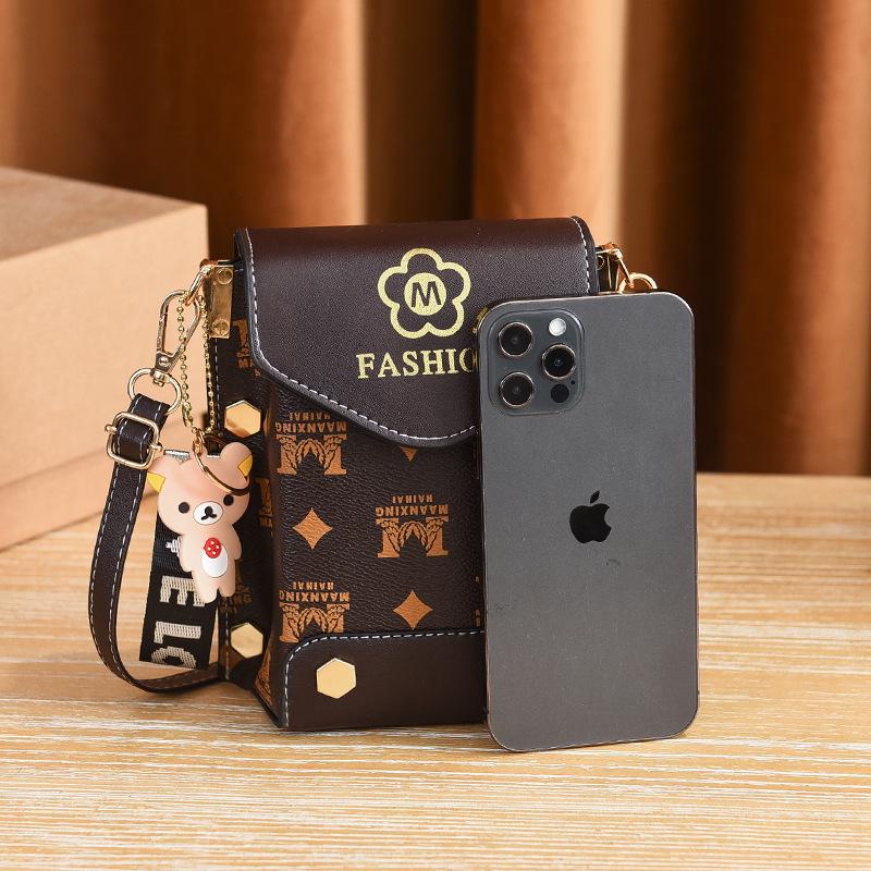 Women's 2024 Fashion Crossbody Phone Bag - Mini Vertical Design, Versatile & Stylish