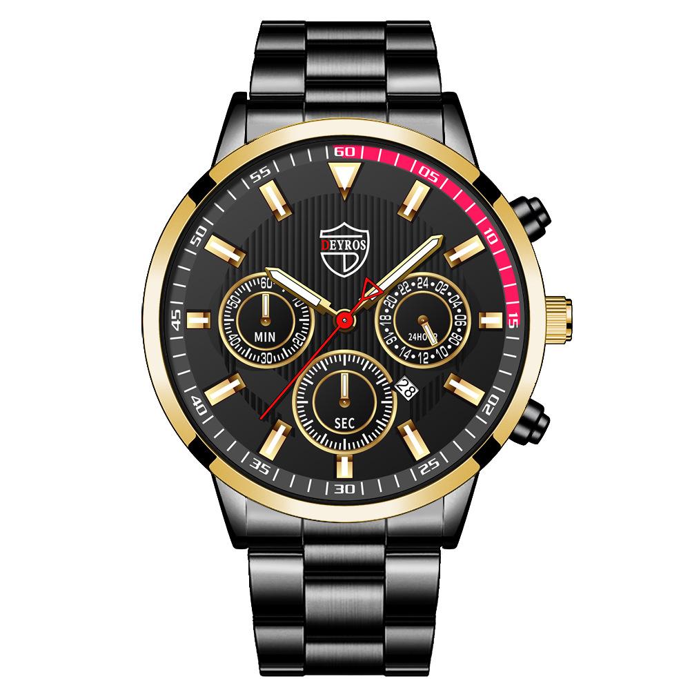 Men'S Watch Fashion Calendar Luminous Fully Automatic Quartz Watch