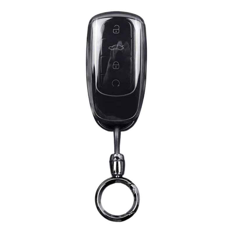 Soft Flexible TPU Key Case Featurings Comfortable Grip and Fingerprint Resistance for Chery Car Key Fob