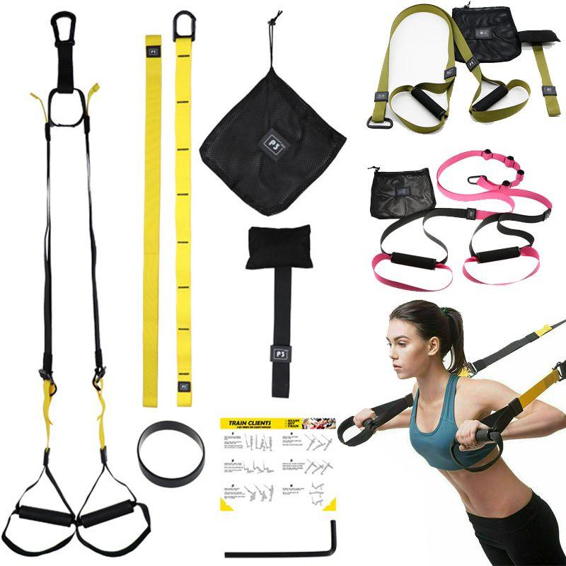 Ultimate Home Gym Suspension Resistance Training Strap With Comfortable Handles