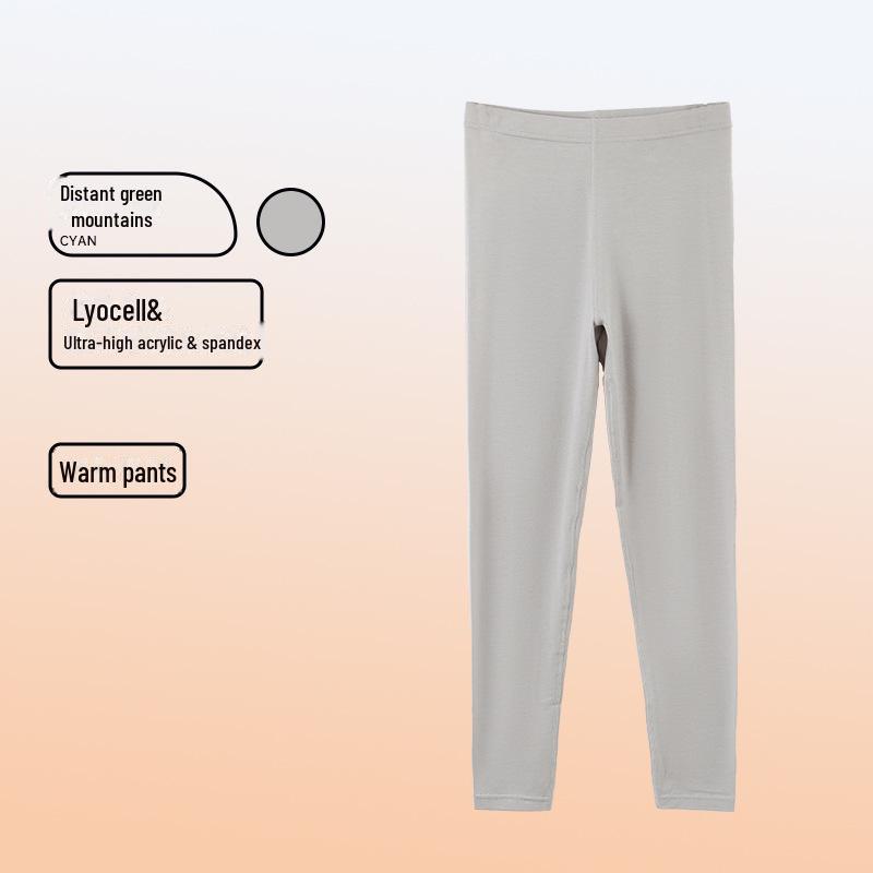 Men's and Women's Lyocelle Velvet Thermal Underwear Set - Warm Autumn and Winter Suit