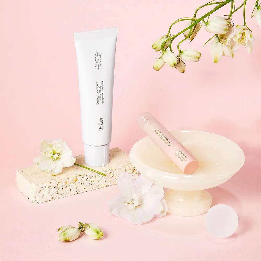 Huxley Hand Cream & Lip Balm Duo (2 Options) Moroccan Gardener / Pinch of Spice