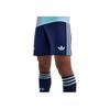 Adidas Originals Authentic Third Lightweight Warm Stylish Mid-Rise Shorts Football Pants Men shorts Navy-Blue JX7080