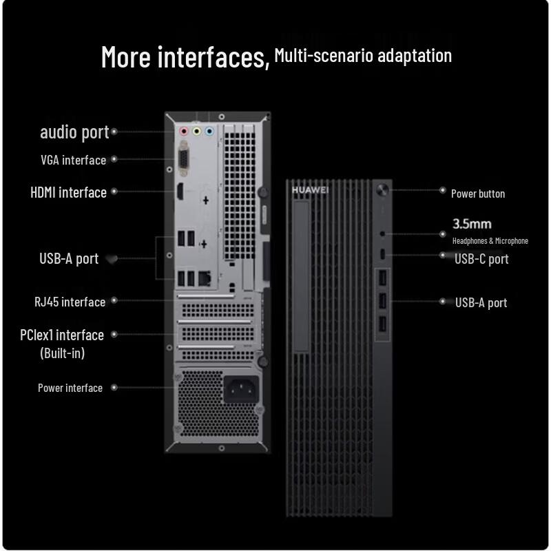 Huawei Qingyun W515y Business Desktop PC (CN Version)