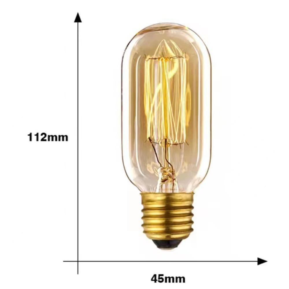 Retro Edison Bulb E27 220V 40W ST64 G80 G95 G125 Ampoule Vintage Edison Bulb Incandescent Lamp Filament Light Bulb Home Decor