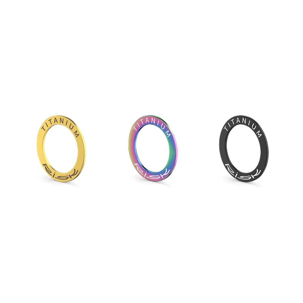 2PCS Titanium Bicycle Pedal Washer OD 20mm Bicycle Crank Protection Ring For Mountain Bike Road
