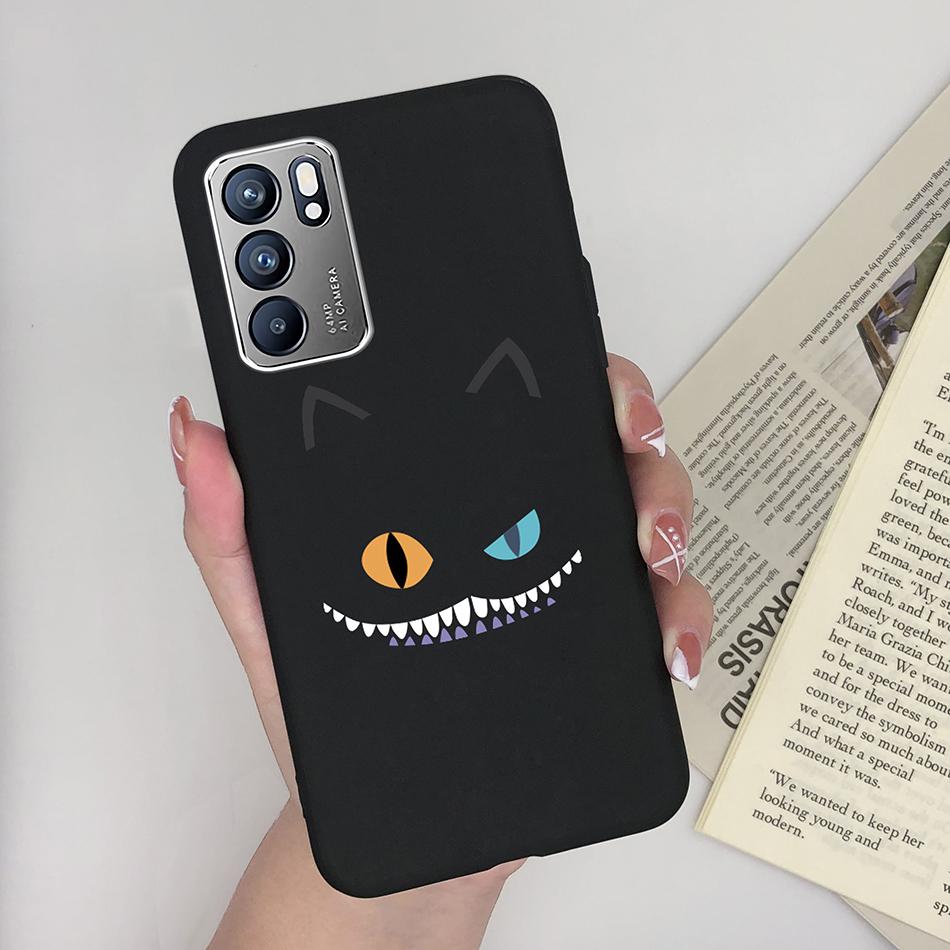 

For Oppo Reno6 5G Phone Case Cool Girls Cartoon Painted Soft Silicone Back Cover For Oppo Reno6 Pro 5G Ultrathin Colorful Coque OPPO Reno6 Pro 5G