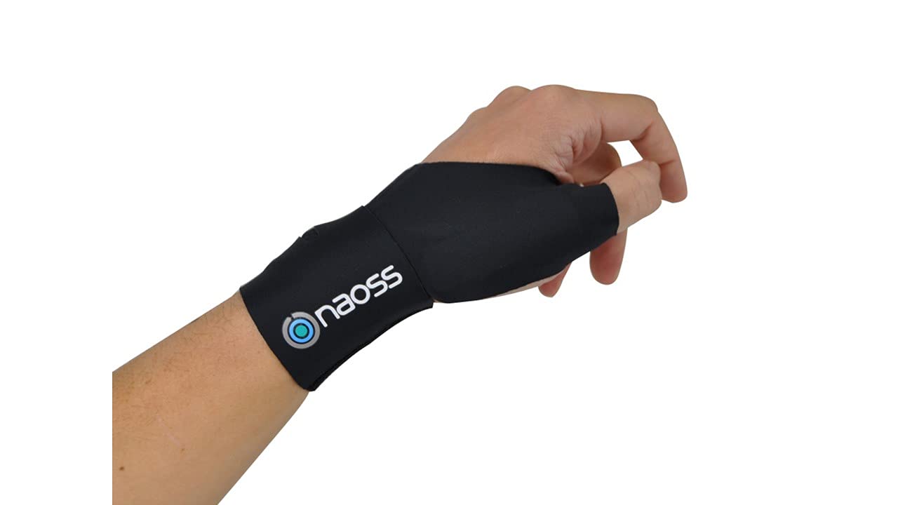 

Skin sensation wrist supporter for flat left size fits Japanese supporter black [naoss brand] (one all) чёрный