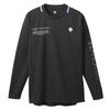 DESCENTE Long Sleeve Volleyball Easy Arm Flying Yuki Black T-Shirt, Movement, Receive, Ishikawa,