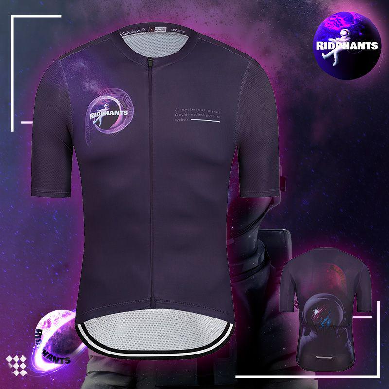 

Мужская и женская велосипедная майка из молочного шелка с коротким/длинным рукавом L