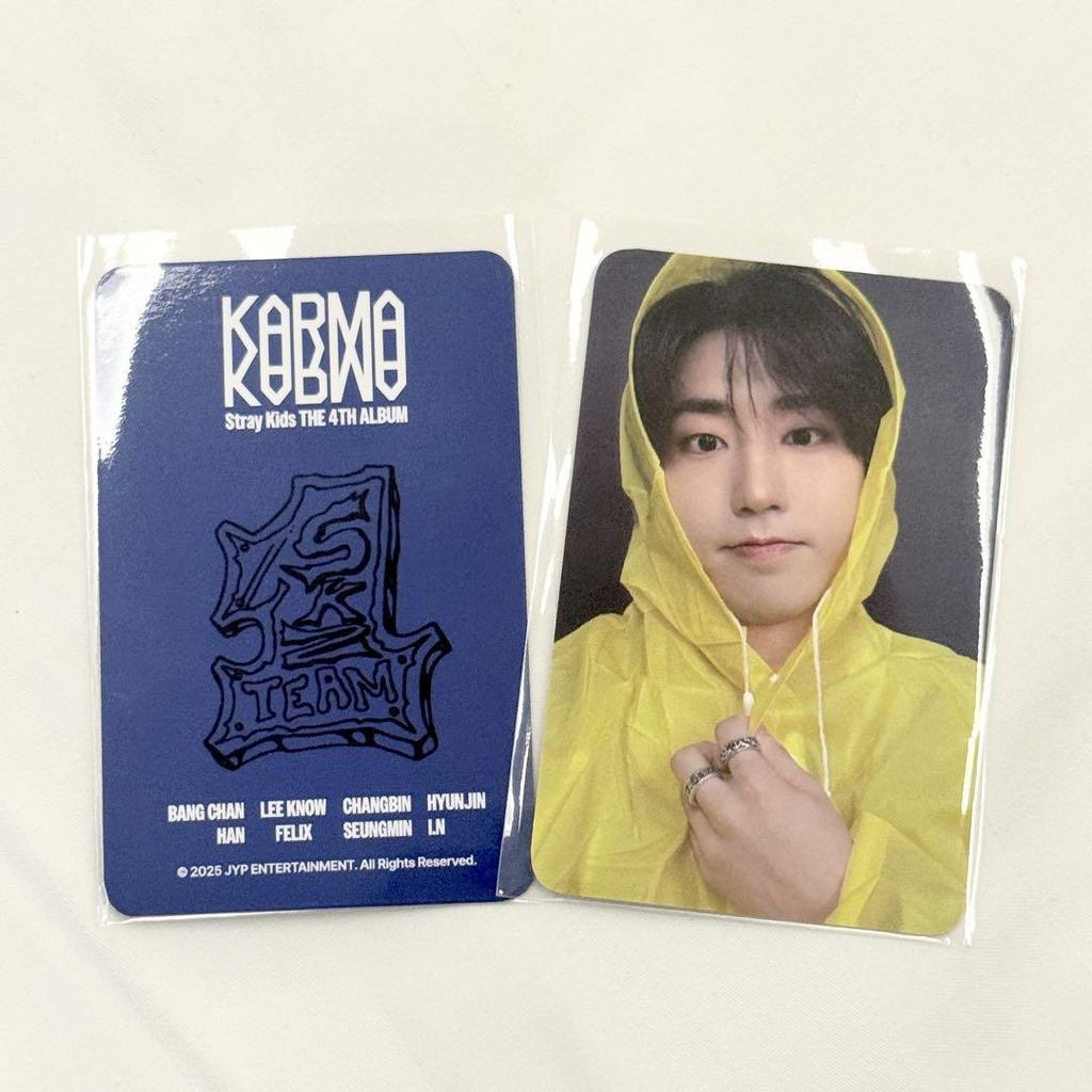 [USED] straykids KARMA Pop-Up Uniform Trading Card