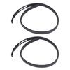 2Pcs Roof Drip Molding Weatherstrip 755510C050 Replacement for Tundra Double Cab 2007 To 2020