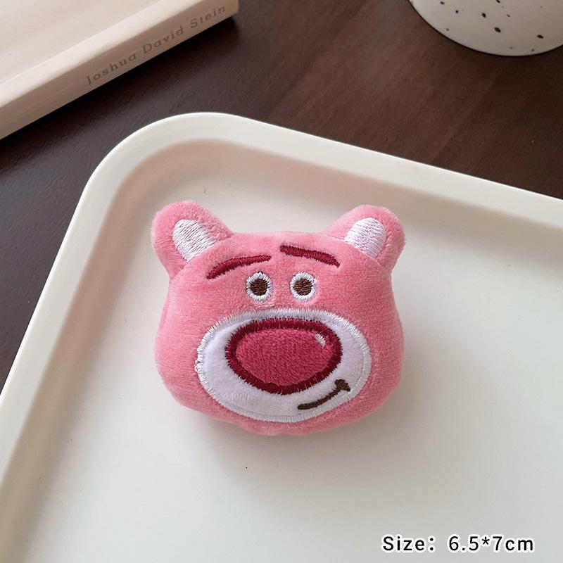 Japanese Kawaii Sunflower Panda Plush Brooch - Adorable Pin for Clothes, Bags, and Accessories.