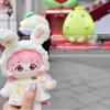 10cm Plush Snow Carrot Clothes For Labubu Mini V4.0 Fluffy Series Warm Winter Baby Clothes Set Cute Doll Doll Baby Clothes