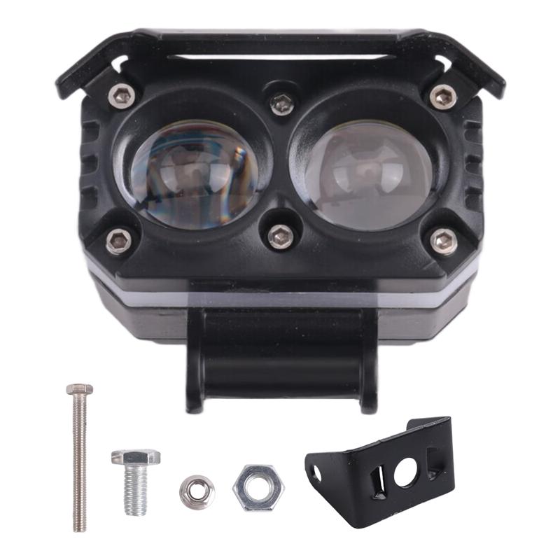 LED Fog Lamp Hi/Low Spotlight For Motorcycle For Car Truck SUV UTV 12V Mini Lens Headlight Driving Light