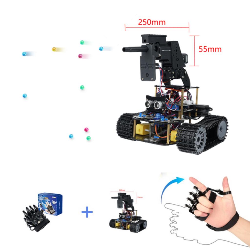ACEBOTT Sensing Gloves Gesture Control Smart Car Motion-Sening Glove Robot Car kit for Arduino Kit