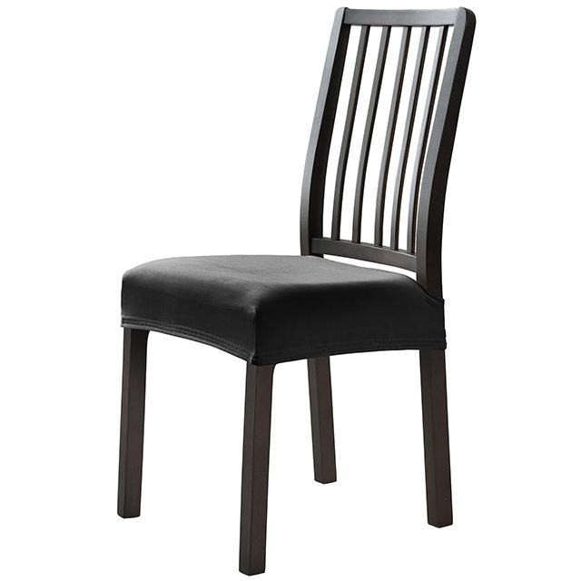 

Товстий оксамитовий чохол на сидіння, еластичний спандекс, чохол для кухонного обіднього стільця, що легко встановлюється, не ковзає, для банкету на весіллі червоний