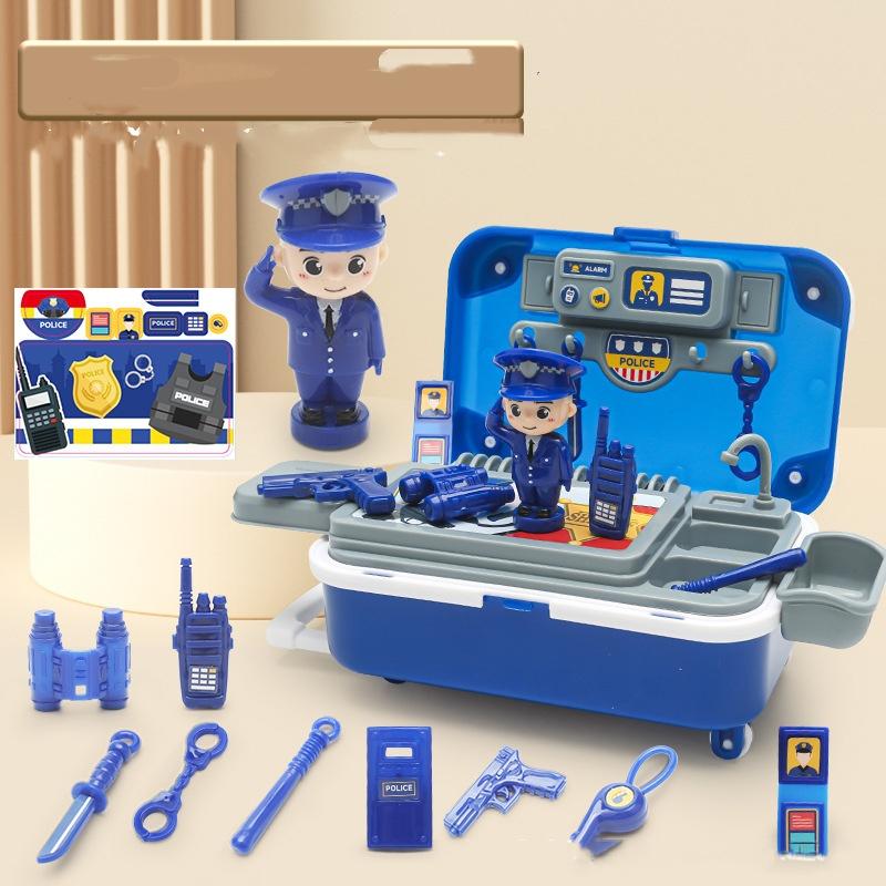 Simulation Tool Kit Set,Children Role Play Game Backpack Box Toy,STEM Learning Educational Pretend Play Kit for Kids Ages 3-8