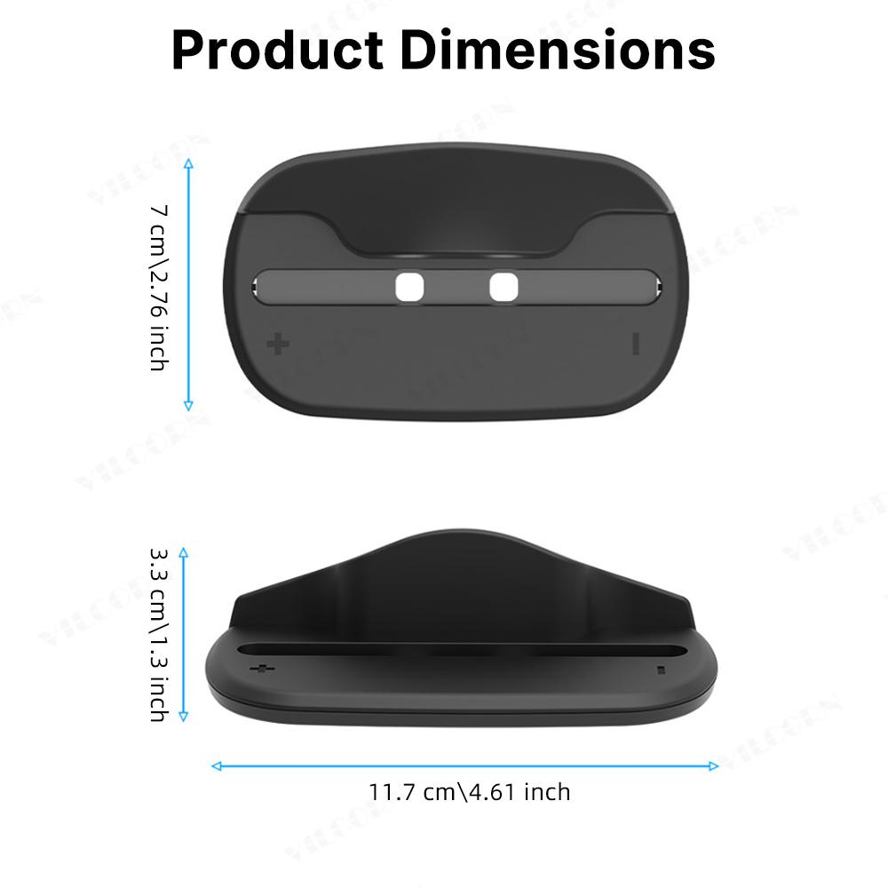 1 Pair Mouse Grip Stand for Switch 2 Joycon, Left Right Gamepad Holder Bracket,Ergonomic Desk Dock Base,for Switch 2 Accessories