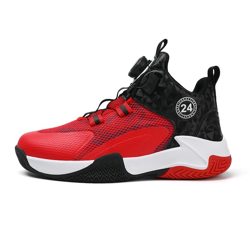 New Kids Men Basketball Shoes Street Basketball Boots Train Athletes Waterproof Luxury Boys Cushion Breathable Sports Sneakers
