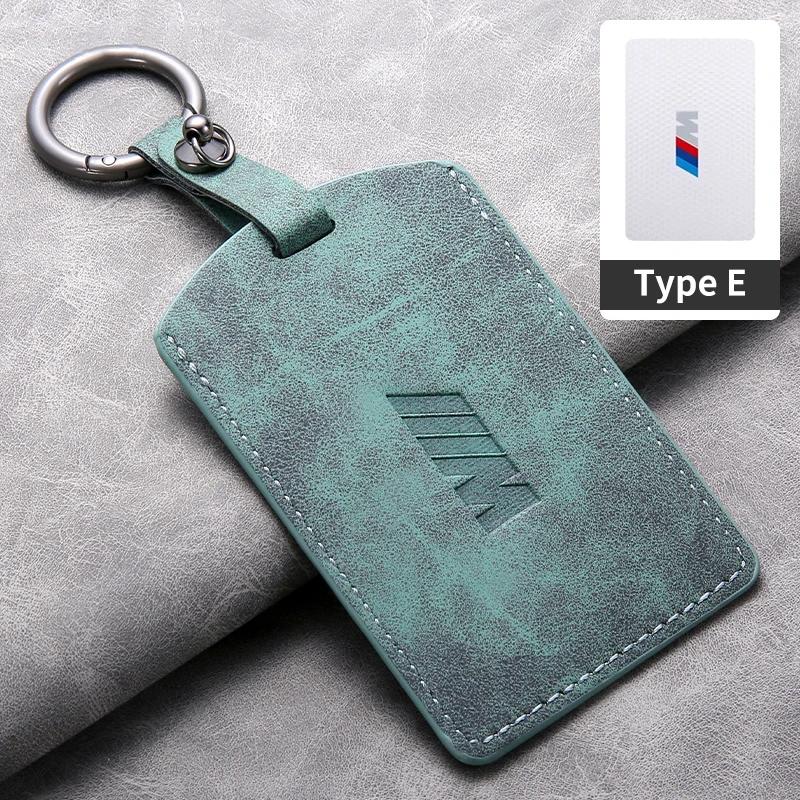 Hot 2025 Suede Leather Car Smart Remote NFC Card Key Case Cover Protection Shell For BMW M 3 5 7 Series X1 X3 X5 X6 X7 535le Acc
