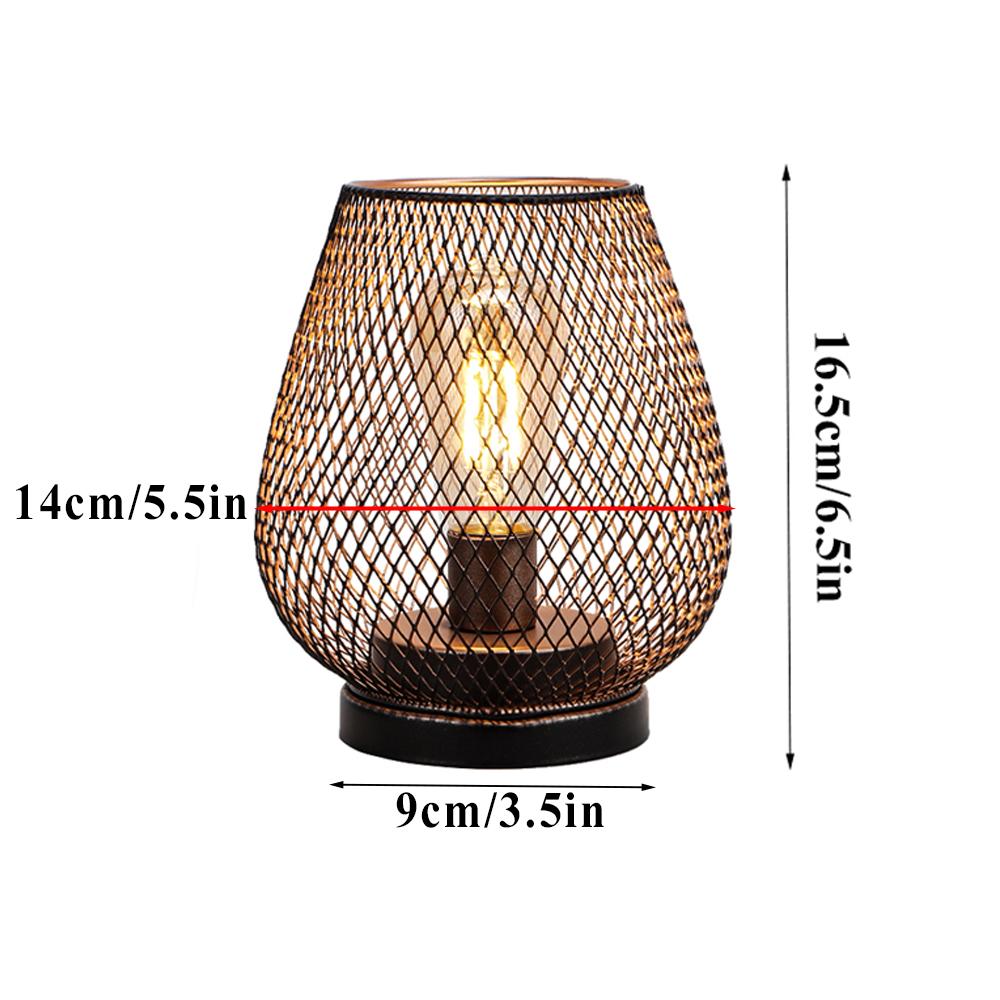 2PCS Simple Design Table Lamp Battery Powered Portable Night Lamp for Restaurant Event Decoration