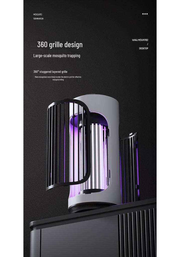 Xi Yin Photocatalytic Electric Mosquito Killer Lamp - Portable Outdoor & Indoor Mosquito Trap and Repellent Device