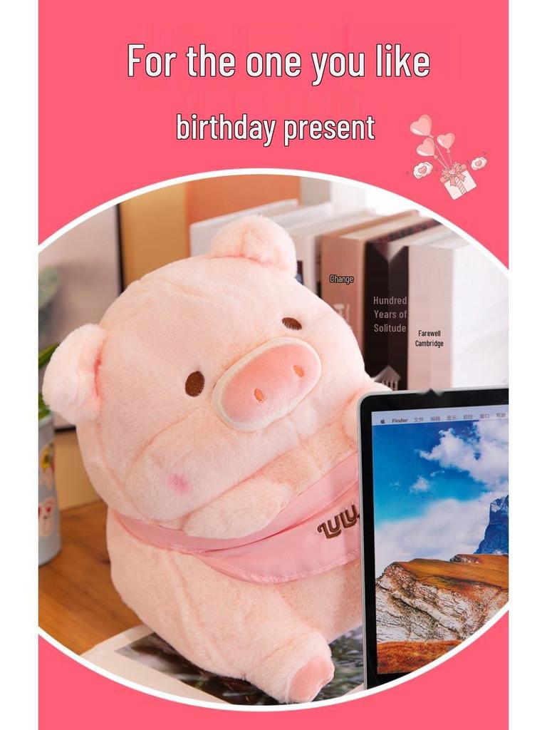 Omámené Prasátko Plyšový Polštář - Toast Lulu Kreslený Společník