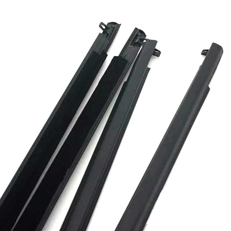 4 Stück Auto-Fensterglas-Wetterleisten Dichtungsleiste Zierleiste für Mazda3 BK Serie Limousine 2004-2009