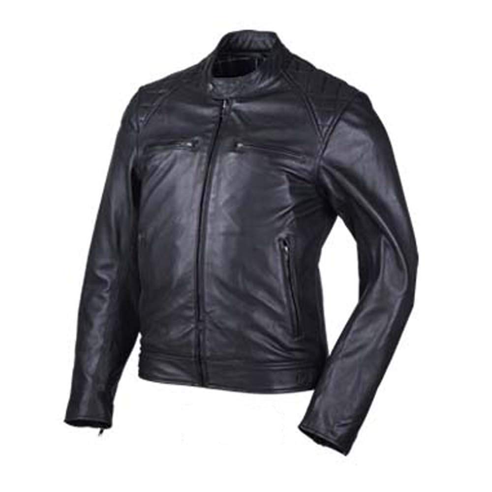 Degner Goat Leather Jacket, Black, Large, 18SJ-6