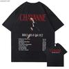 Rapper Chayanne Bailemos Otra Vez 2025 T Shirt for Men Women Hiphop Streetwear Oversized Tops 100 Cotton TShirt CN1