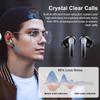 Bluetooth 5.3 Wireless Earbuds ENC Noise Cancelling Mic 50H Playtime Deep Bass Stereo Sound IP7 Waterproof LED Display Mini In-E