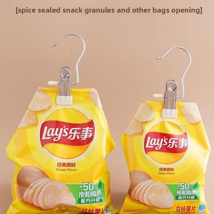 Stainless Steel Rotating Drying Clip Multi-Purpose Windproof Hook for Clothes, Hats Pants