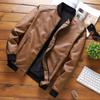Source Large Size Men's Leather Jacket Business Fashion Casual Trend Spring Leather Jacket Men's Leather Jacket
