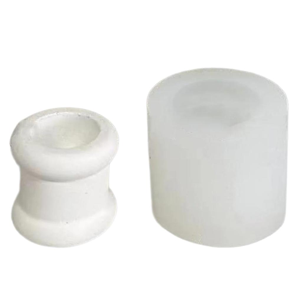 Stunning Candle Holders Creating Resin Moulds Professional Cylinder Crafts Mold Resin Crafts for Elegant Candle Holders