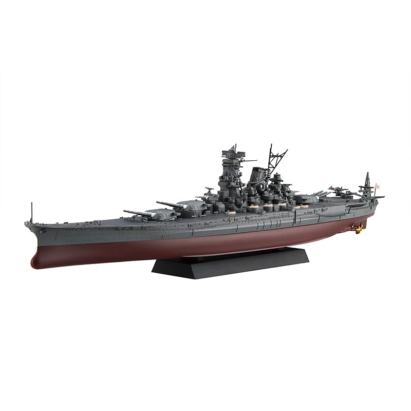 

[Bonus] 1/700 Kan NEXT series No.2 Japanese naval battleship Musashi plastic model